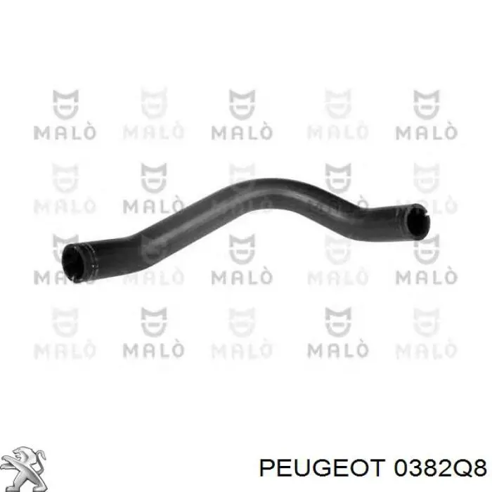 0382Q8 Peugeot/Citroen mangueira (cano derivado direita de intercooler)