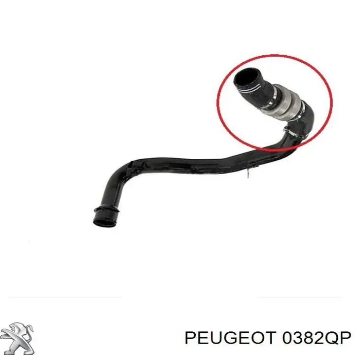 Шланг/патрубок интеркуллера Peugeot/Citroen 0382QP цена, от 8.69 USD