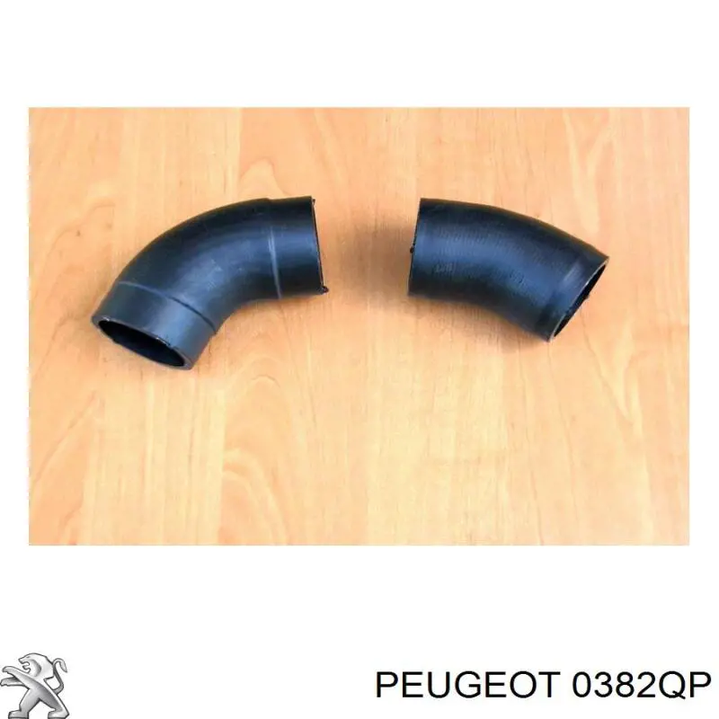 Патрубок интеркулера 0382QP Peugeot/Citroen