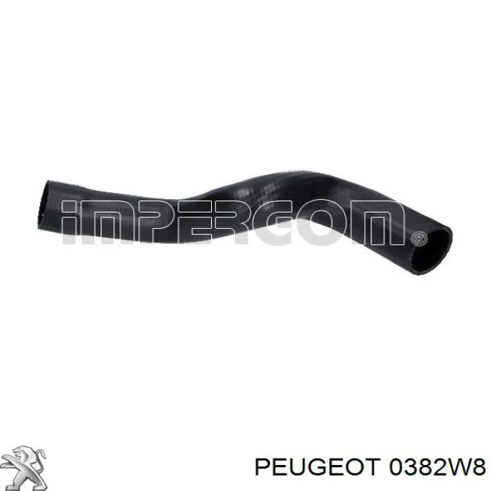 Шланг/патрубок интеркуллера Peugeot/Citroen 0382W8 цена, от 27.81 USD