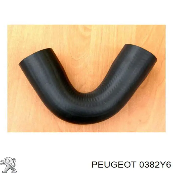 Tubo flexible de aire de sobrealimentación izquierdo 0382Y6 Peugeot/Citroen