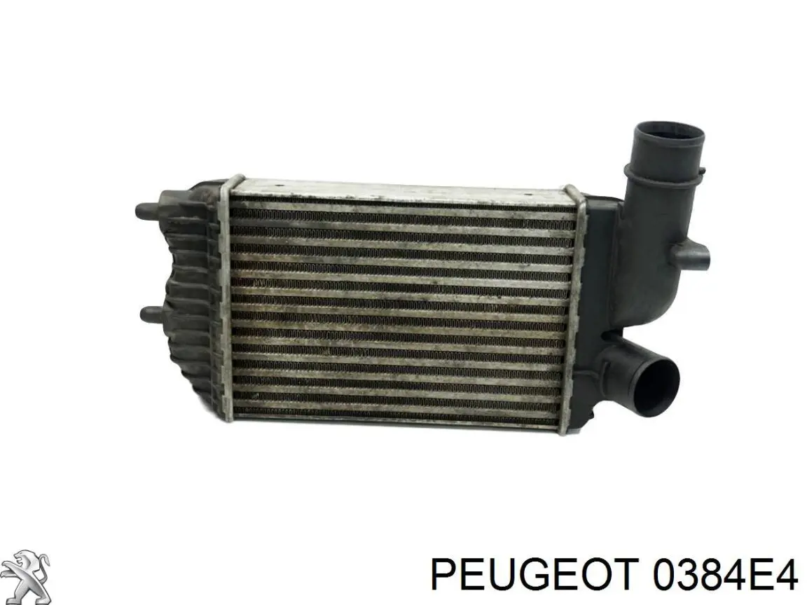 0384E4 Peugeot/Citroen Охладитель наддувочного воздуха