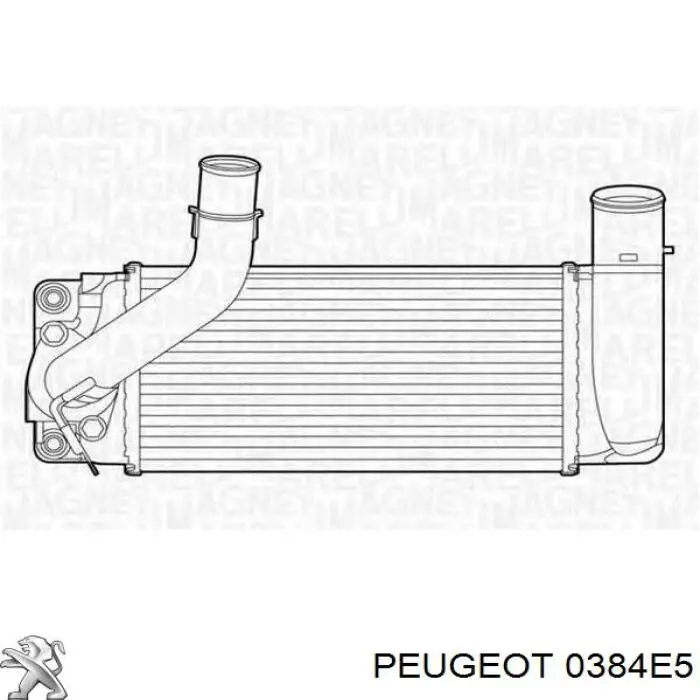 Система охлаждения наддувочного воздуха Peugeot/Citroen 0384C9 цена, от 628.13 USD