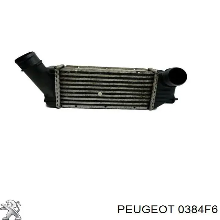 0384F6 Peugeot/Citroen интеркулер