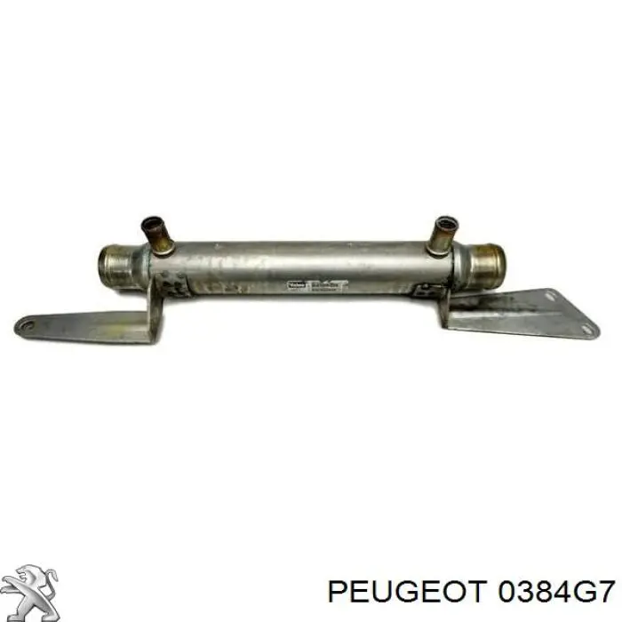 0384G7 Peugeot/Citroen Охладитель наддувочного воздуха