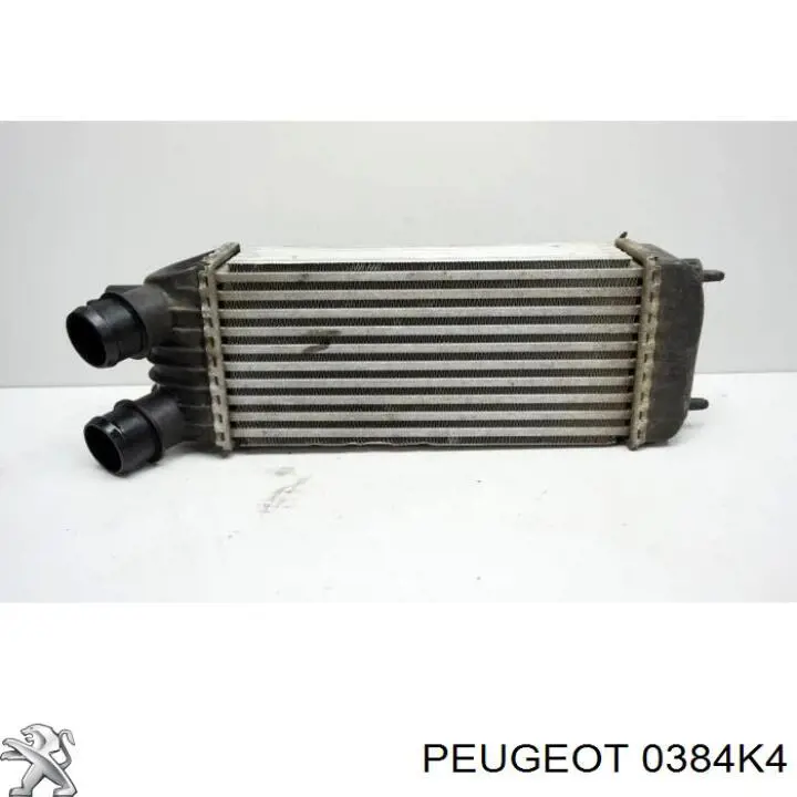 Радиатор интеркуллера Peugeot/Citroen 0384K4