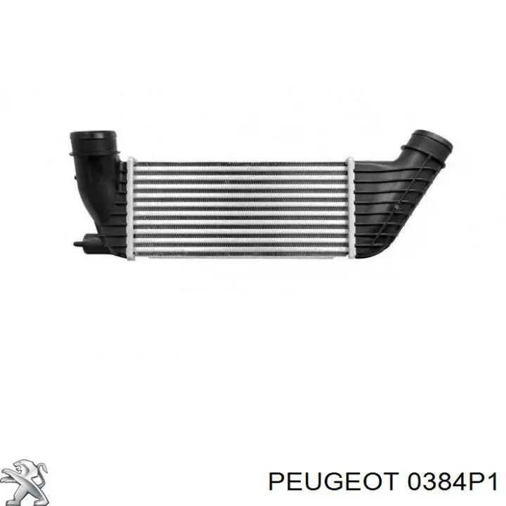 0384P1 Peugeot/Citroen интеркулер