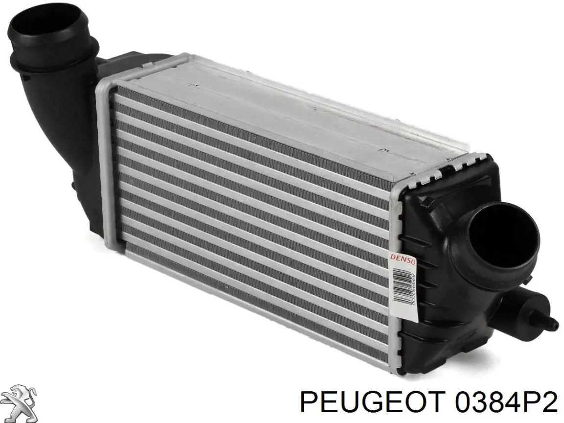 0384P2 Peugeot/Citroen интеркулер
