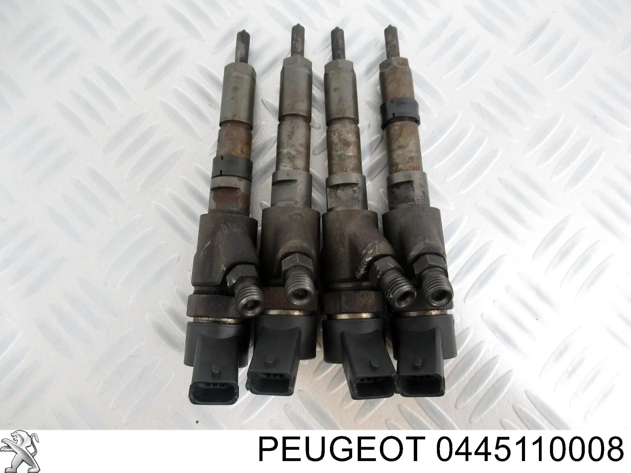 0445110008 Peugeot/Citroen injetor de injeção de combustível