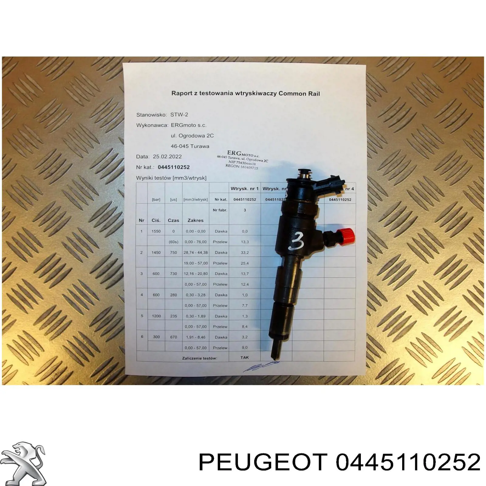 Форсунка инжектора Peugeot/Citroen 0445110252 цена, от 28.12 USD