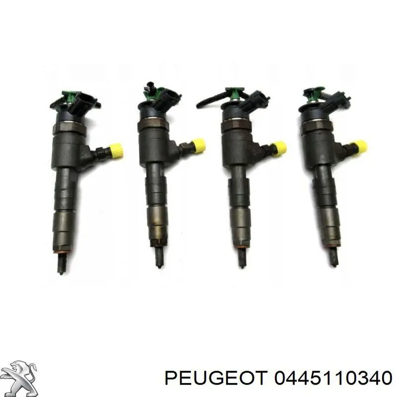 Топливные форсунки 0445110340 Peugeot/Citroen