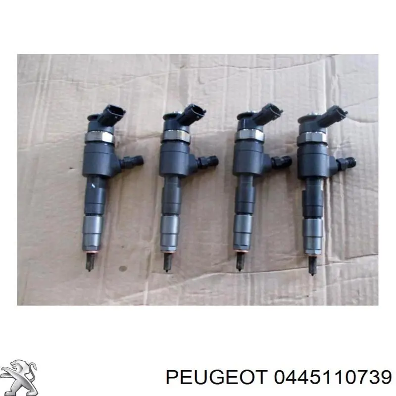 0445110739 Peugeot/Citroen injetor de injeção de combustível
