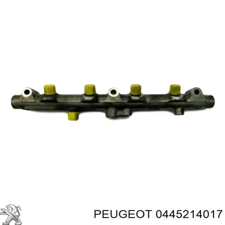 0445214017 Peugeot/Citroen distribuidor de combustível (rampa)