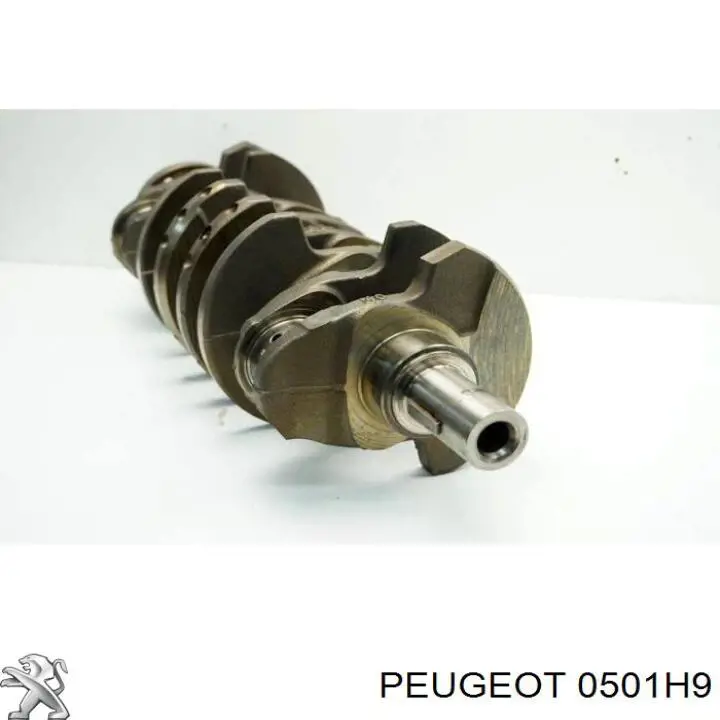 0501H9 Peugeot/Citroen Коленвал двигателя