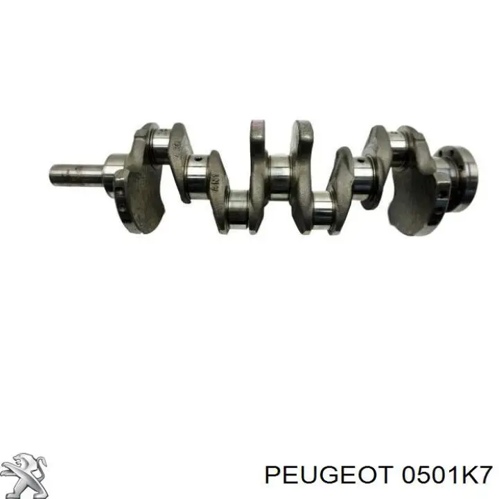 0501K7 Peugeot/Citroen Коленвал двигателя