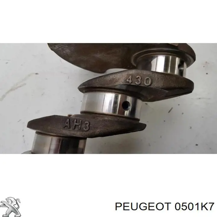 0501K7 Peugeot/Citroen Коленвал двигателя
