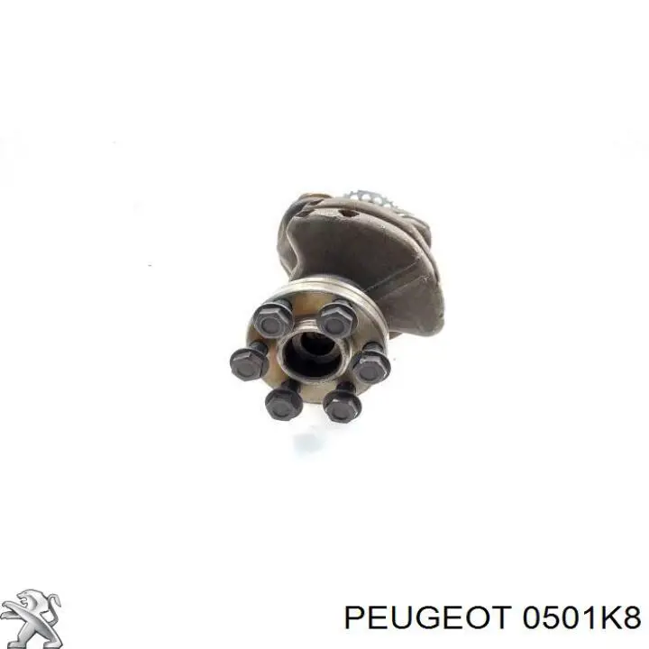 Вал коленчатый и маховик Peugeot/Citroen 0501K8 цена, от 898.86 USD