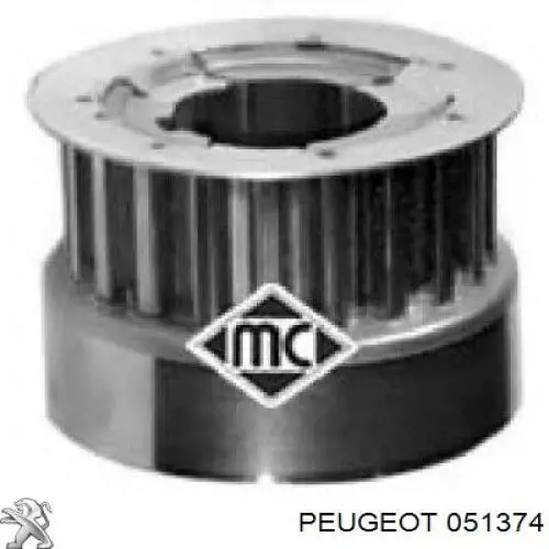 051374 Peugeot/Citroen engrenagem de cadeia da roda dentada de acionamento de cambota de motor