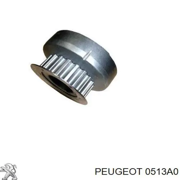 0513A0 Peugeot/Citroen звездочка-шестерня привода коленвала двигателя
