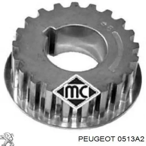 Купить 0513A2 Peugeot/Citroen Шестерня привода коленвала двигателя