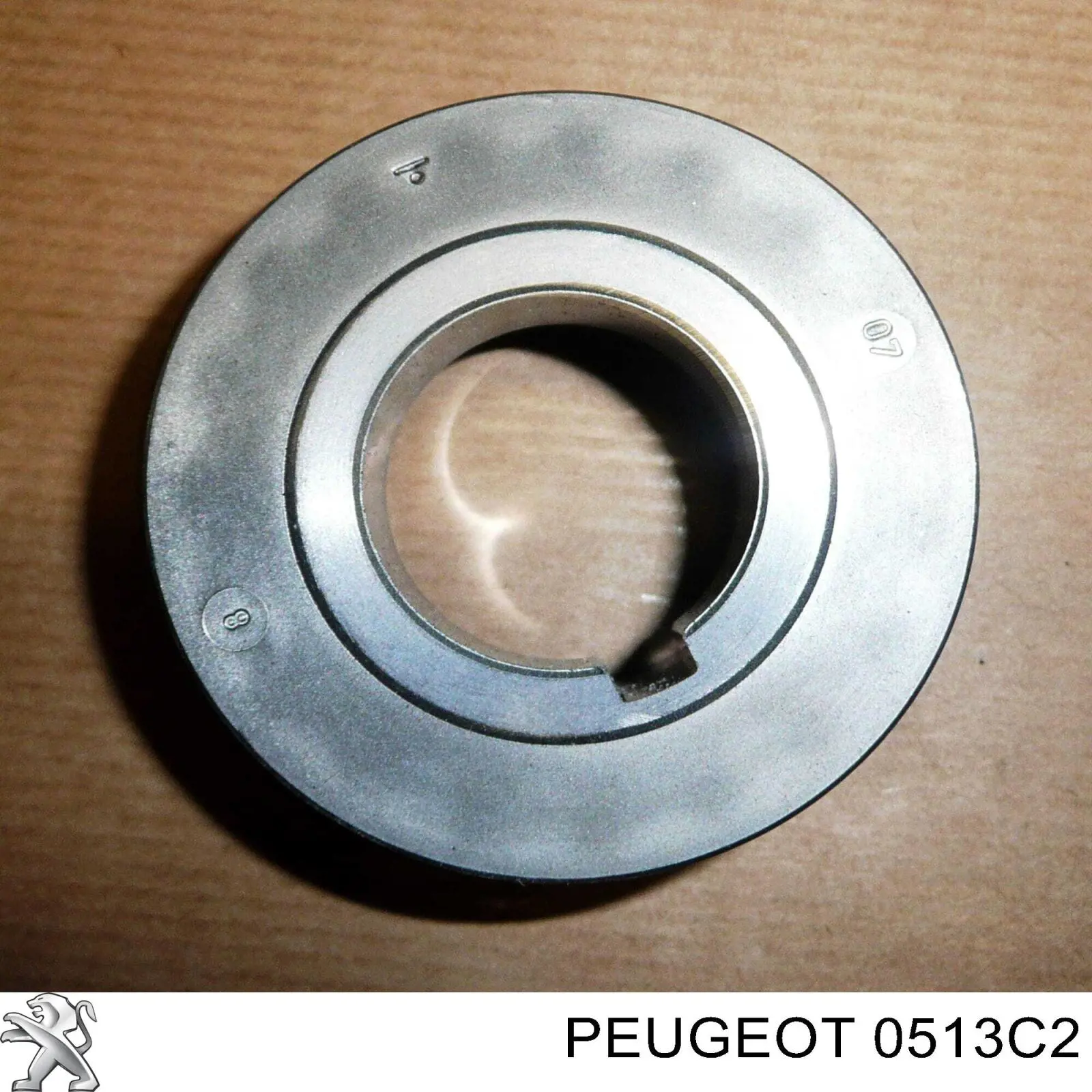0513C2 Peugeot/Citroen звездочка-шестерня привода коленвала двигателя
