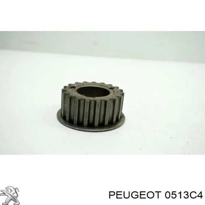Звездочка-шестерня привода коленвала двигателя на Peugeot 307 CC 