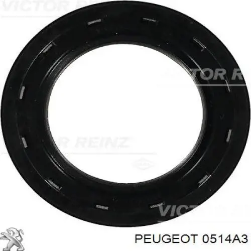 Купить 0514A3 Peugeot/Citroen Передний сальник коленвала