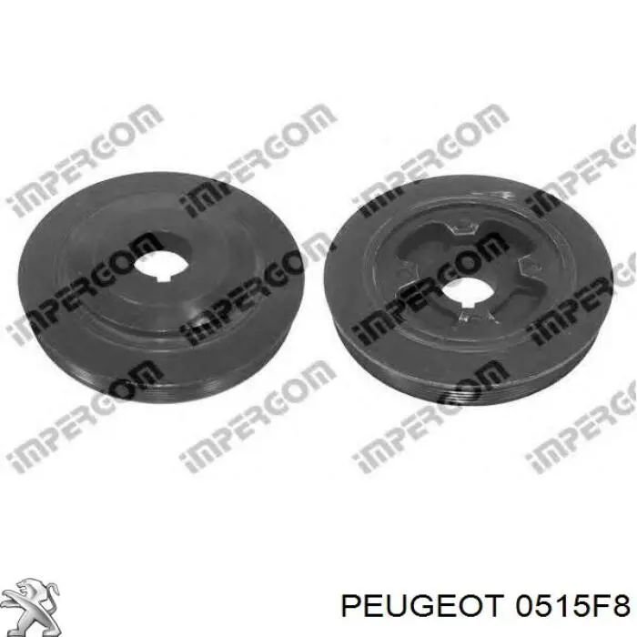 Шкив коленвала 0515F8 Peugeot/Citroen
