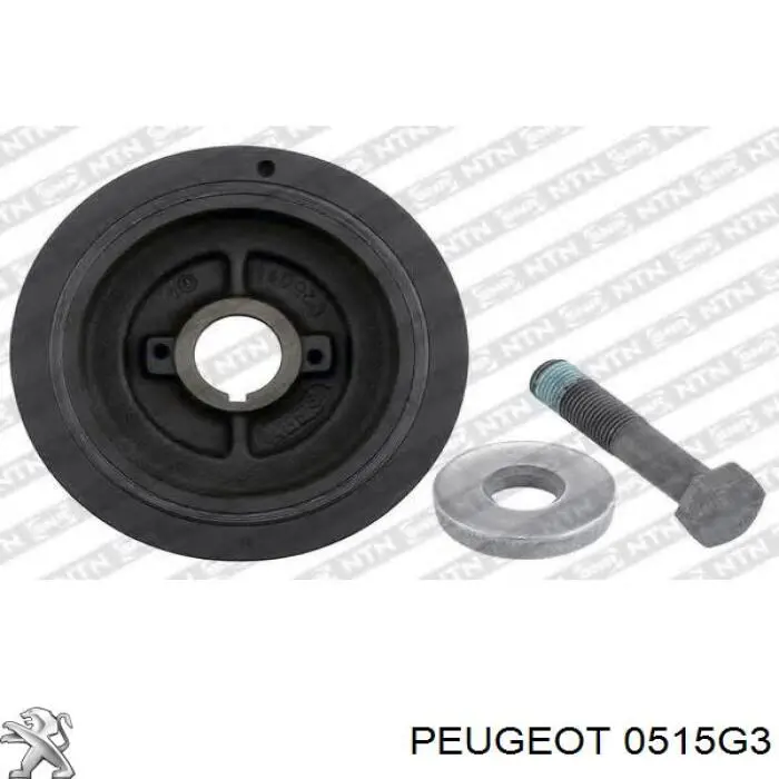 Шкив коленвала 0515G3 Peugeot/Citroen