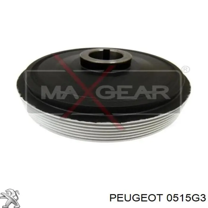 Шкив коленвала (демпфер) Peugeot/Citroen 0515G3 цена, от 33.29 USD