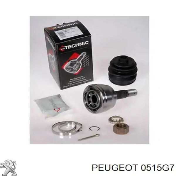 Демпфер коленвала Peugeot/Citroen 0515G7