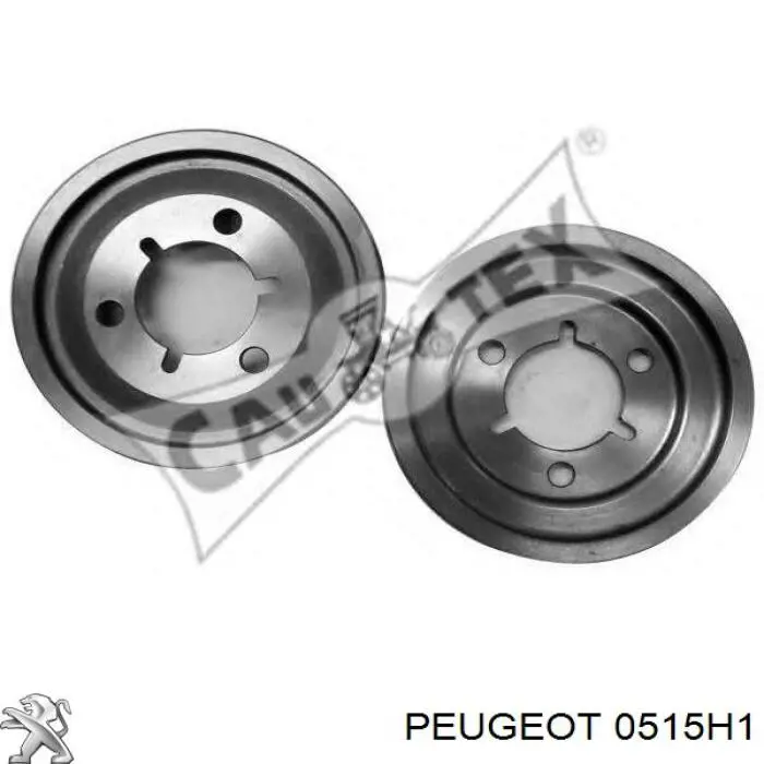 Купить 0515H1 Peugeot/Citroen Шкив-демпфер коленвала