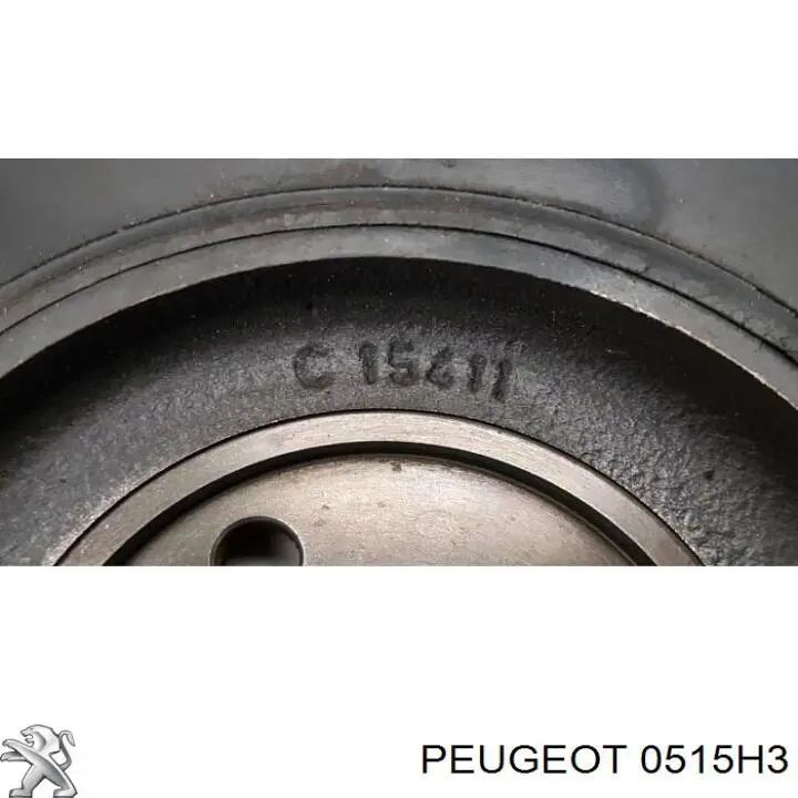 Шкив коленвала (демпфер) Peugeot/Citroen 0515H3 цена, от 42.01 USD