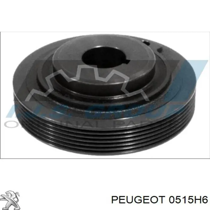 Шкив коленвала (демпфер) Peugeot/Citroen 0515H6 цена, от 57.32 USD