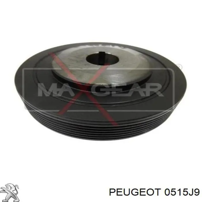 Шкив коленвала (демпфер) Peugeot/Citroen 0515J9 цена, от 39.29 USD