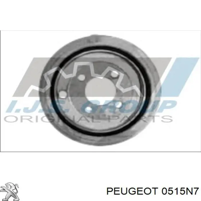 Шкив коленвала 0515N7 Peugeot/Citroen