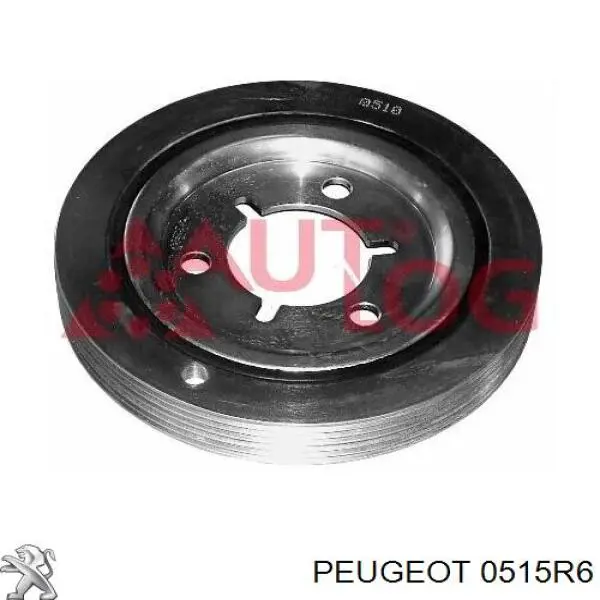 Купить 0515R6 Peugeot/Citroen Шкив-демпфер коленвала