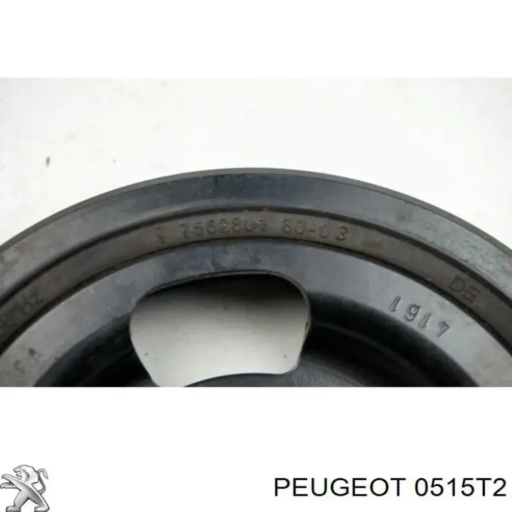 0515T2 Peugeot/Citroen Шкив коленчатого вала