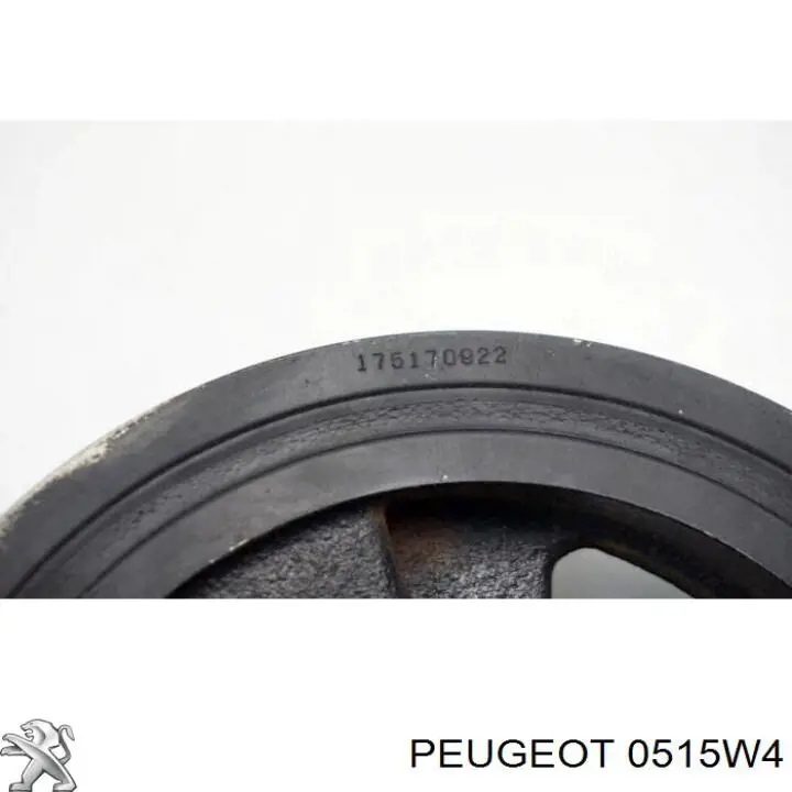 Шкив коленвала (демпфер) Peugeot/Citroen 0515W4 цена, от 29.93 USD