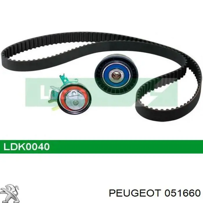 Compre 051660 Peugeot/Citroen Parafuso da polia de cambota
