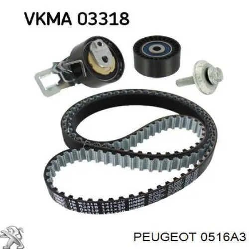 Болт шкива коленвала Peugeot/Citroen 0516A3 цена, от 7.88 USD