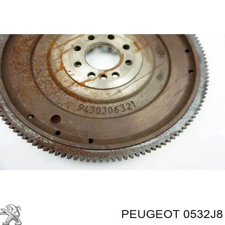Маховик двигателя Peugeot/Citroen 0532J8 цена, от 21.98 USD