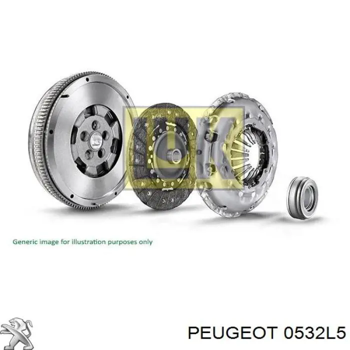 Маховик двигателя Peugeot/Citroen 0532T8 цена, от 430.09 USD