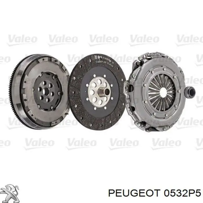 Комплект сцепления (3 части) Peugeot/Citroen 0532P5 цена, от 234.60 USD