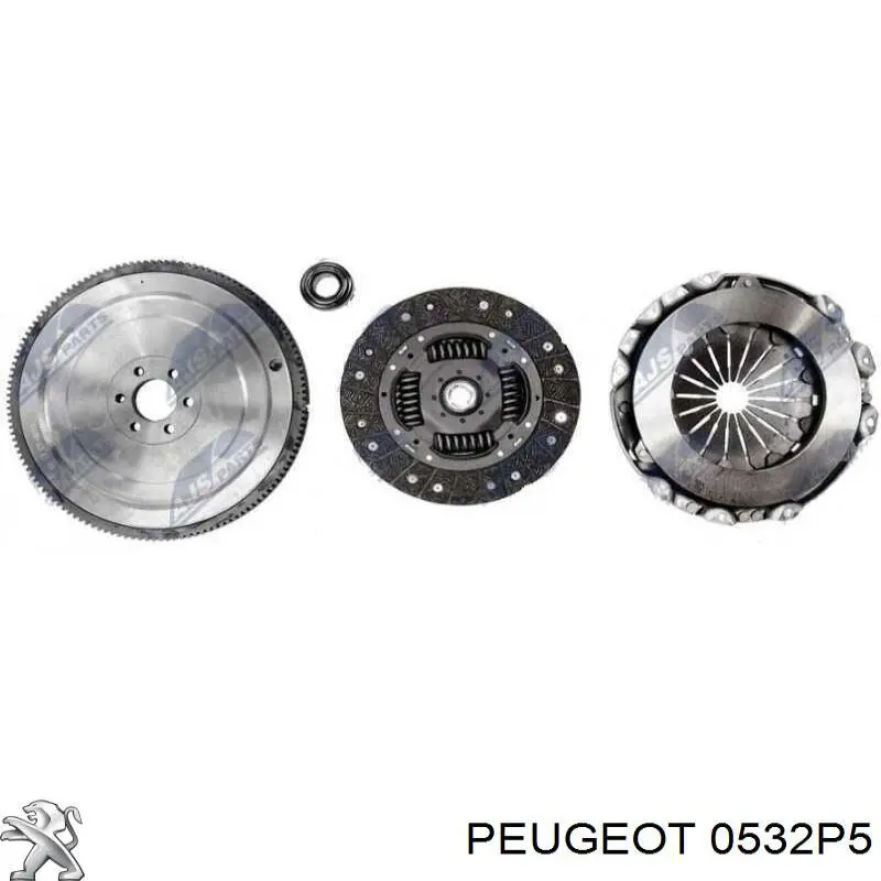 Купить 0532P5 Peugeot/Citroen Комплект сцепления (диск, корзина, подшипник)