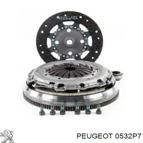 Маховик сцепления Peugeot/Citroen 0532P7