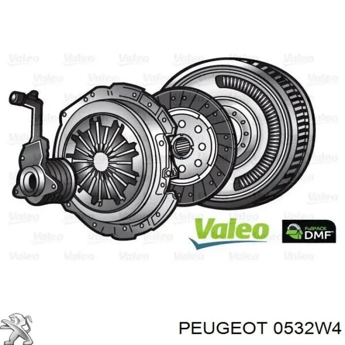 Купить 0532W4 Peugeot/Citroen Маховик с зубчатым ободом