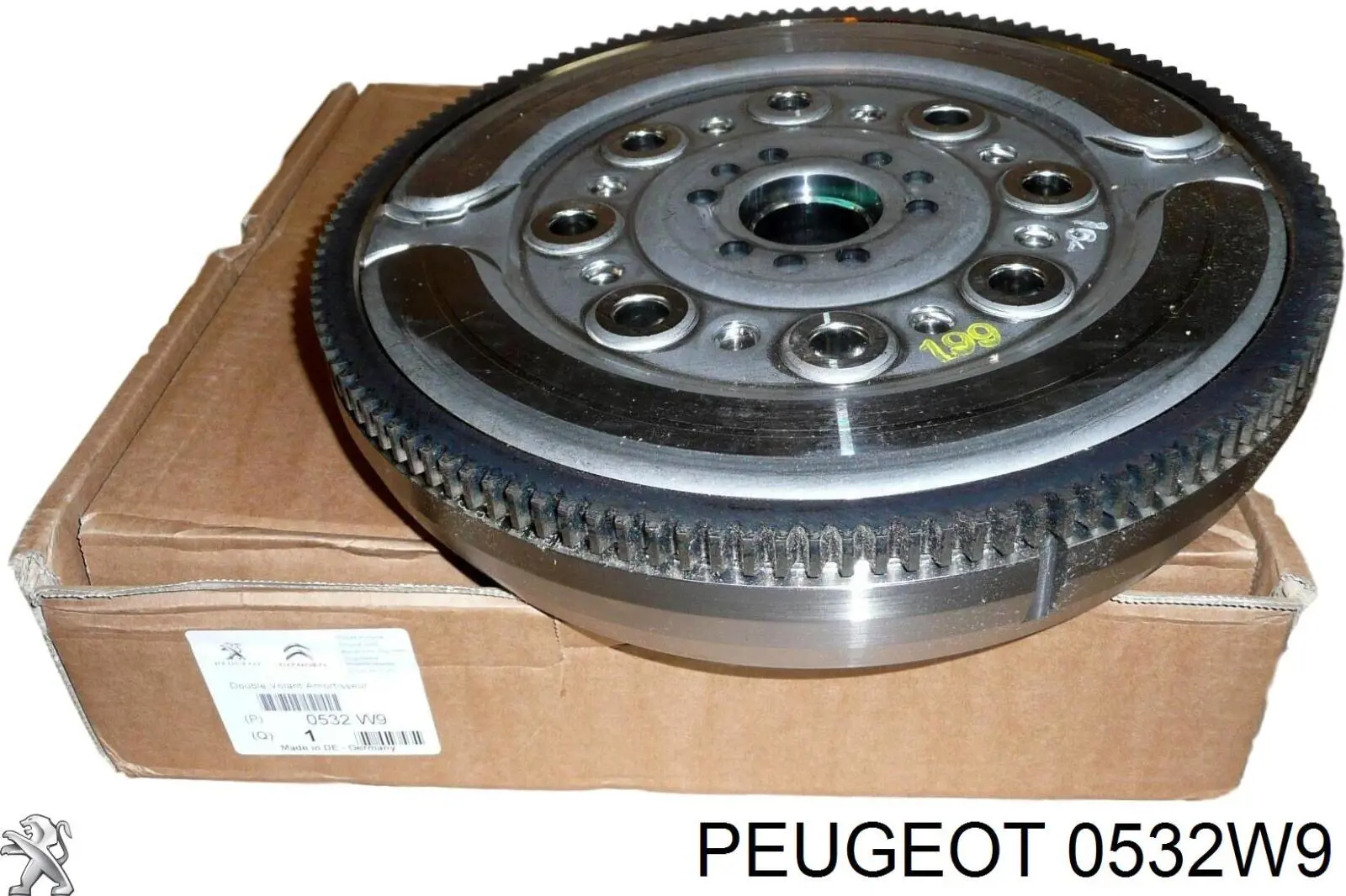 Volante motor 0532W9 Peugeot/Citroen