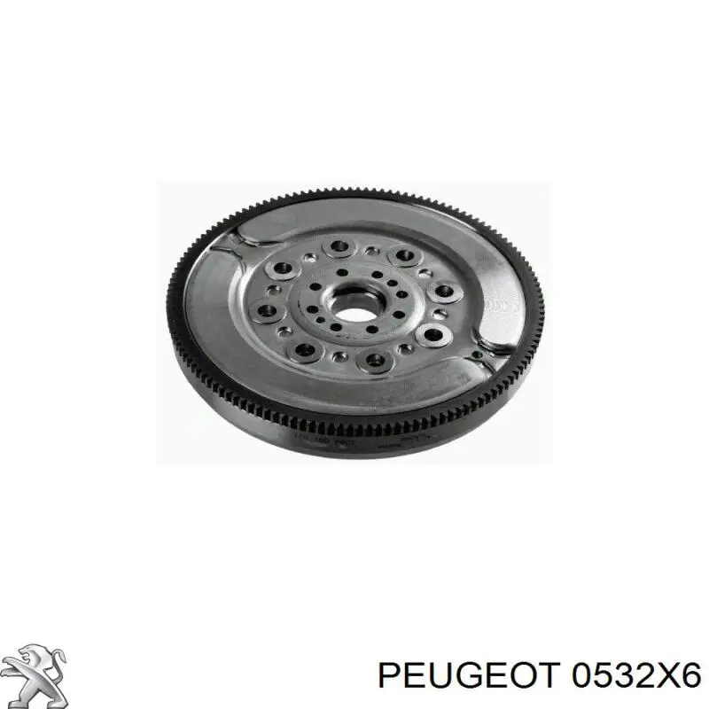 Маховик двигателя Peugeot/Citroen 0532X6 цена, от 326.52 USD
