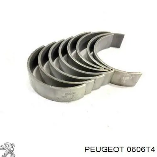 0606T4 Peugeot/Citroen вкладыши коленвала шатунные, комплект, стандарт (std)